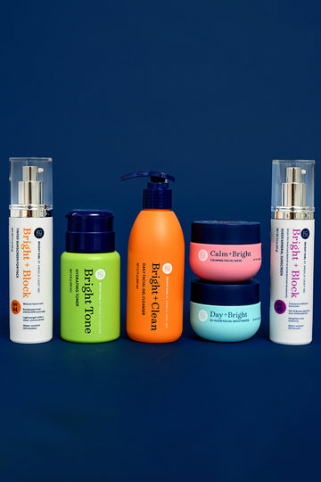 Bright Girl complete collection of skin care products